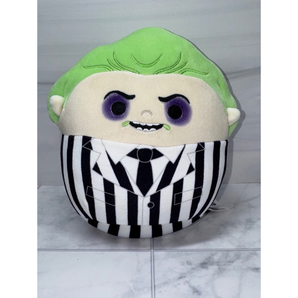 Squishmallows Beetlejuice 7 Inch Plush Halloween Stuffed Toy Jazwares